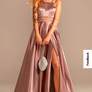 David's Bridal Bridesmaid/ Prom Dress